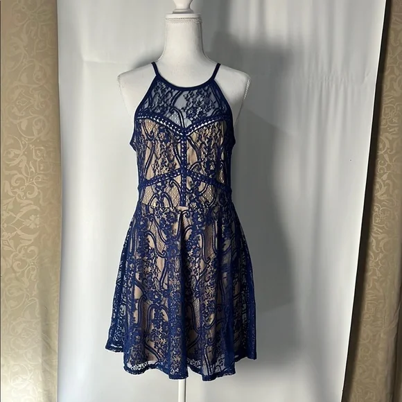 Francesca's Collections | Dresses | Francescas Collections Nice And Soft Fabric Navy Lace Overlay Dress | Poshmark Francesca's Collections | Dresses | Francescas Collections Nice And Soft Fabric Navy Lace Overlay Dress | Poshmark